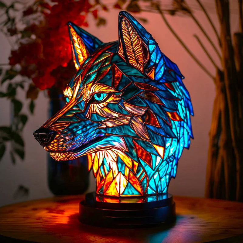 Lampa Nocna z Kolorowymi Zwierzętami Stylowy Element w Twoim Pokoju