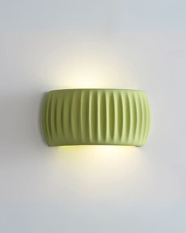 Designerska Lampa Ścienna z Faliowym Akcentem