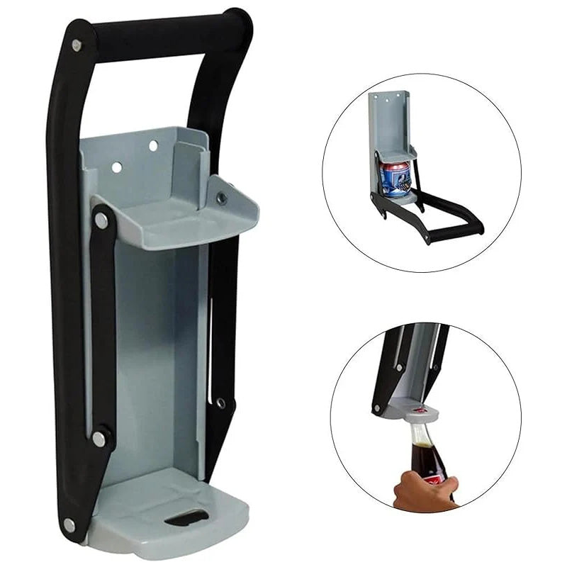 Prasownik do Puszek z Otwieraczem Ułatwiona Utylizacja i Efektywne Recykling