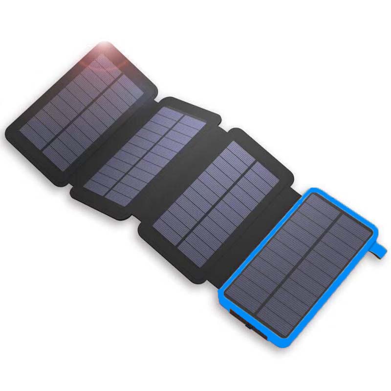 Składany Wodoodporny Powerbank Solarny