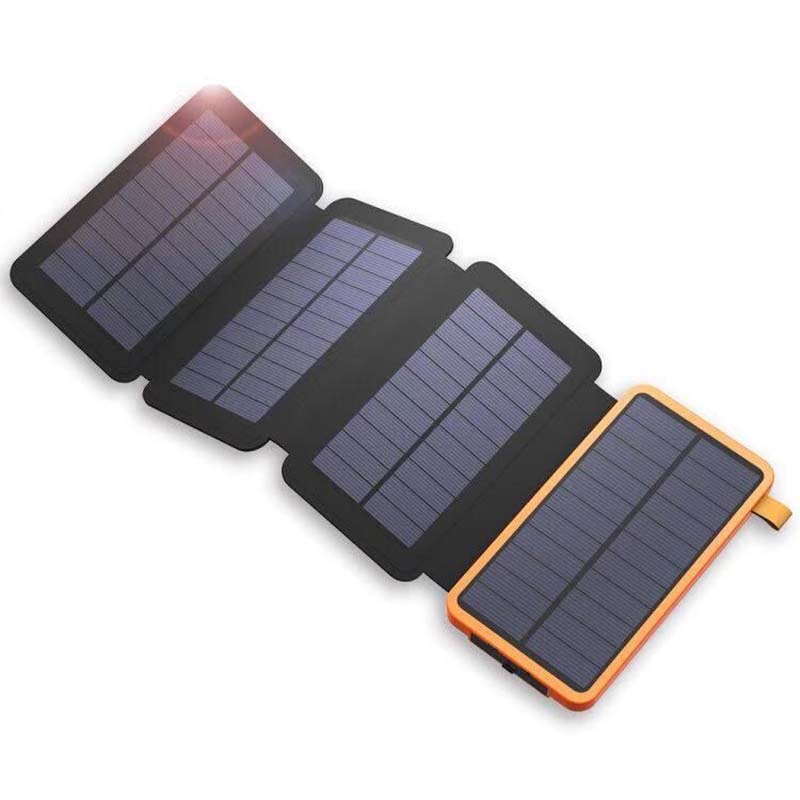 Składany Wodoodporny Powerbank Solarny