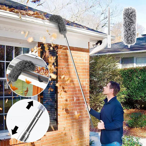 Miotełka Antystatyczna z Teleskopowym Uchwyt– Zmywalna i Wydajna