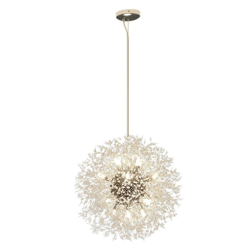 Luksusowy Żyrandol z 20 Światłami - Efekt Fajerwerku