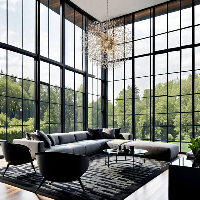 Ekskluzywny Żyrandol Sputnik z 20 Punktami Świetlnymi