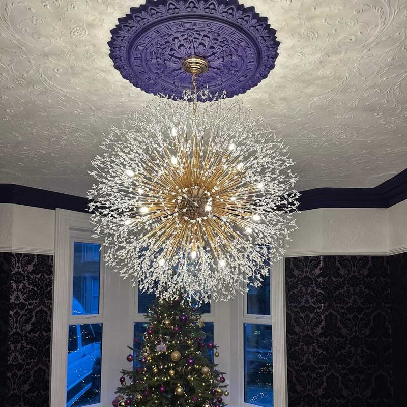 Ekskluzywny Żyrandol Sputnik z 20 Punktami Świetlnymi