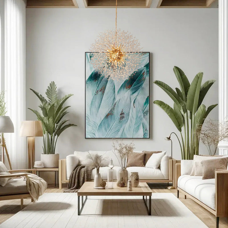 Ekskluzywny Żyrandol Sputnik z 20 Punktami Świetlnymi