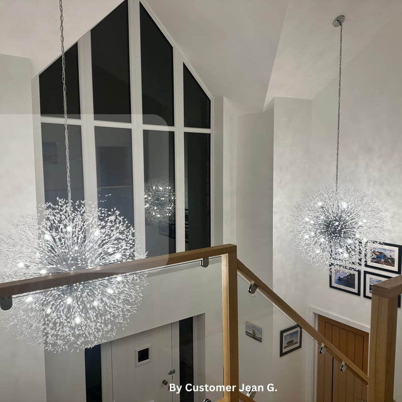 Ekskluzywny Żyrandol Sputnik z 20 Punktami Świetlnymi