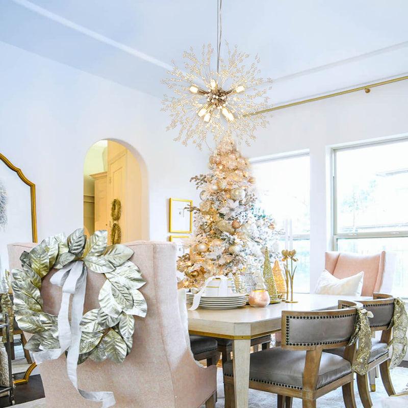 Luksusowy Design Sputnik z 8 Punktami