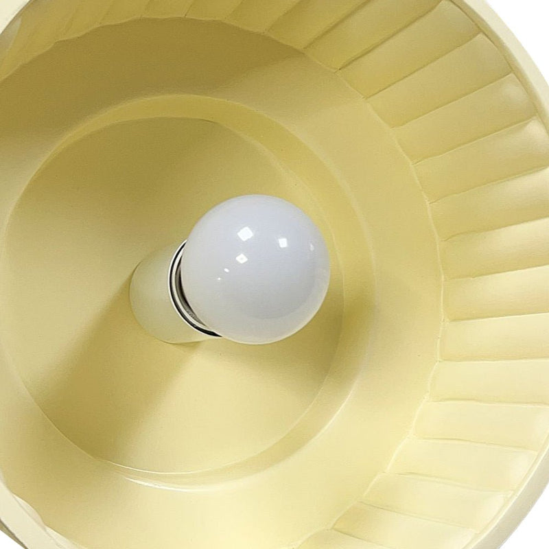 Nordycka Lampa Sufitowa z Ceramiki w Kremowym Kolorze