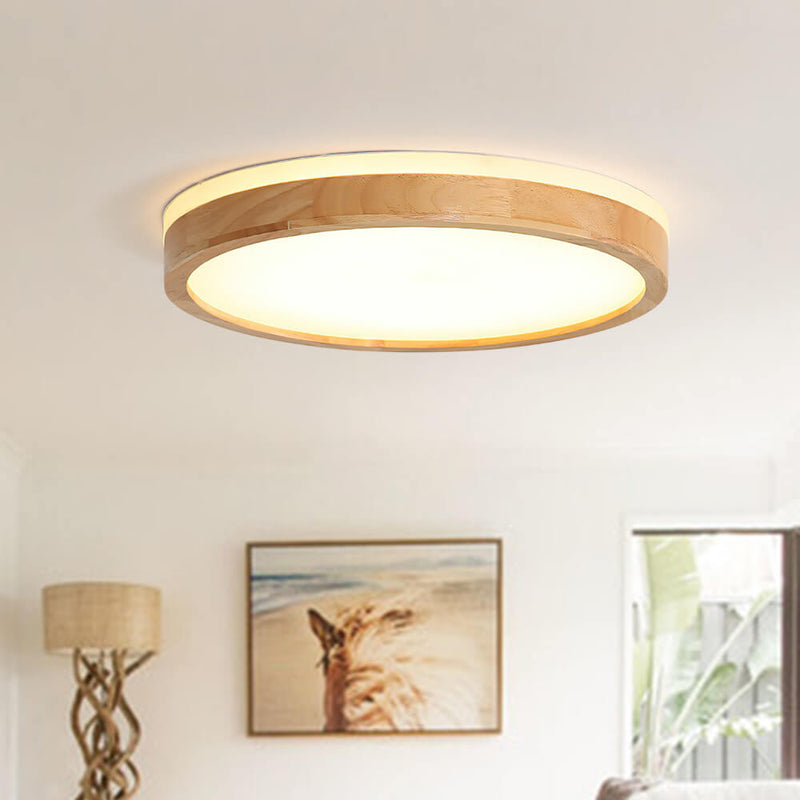 Skandynawska Lampa Sufitowa LED z Funkcją Ściemniania
