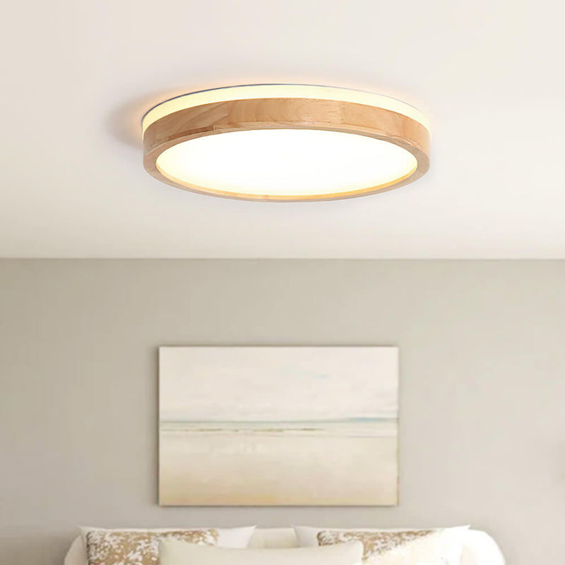 Skandynawska Lampa Sufitowa LED z Funkcją Ściemniania
