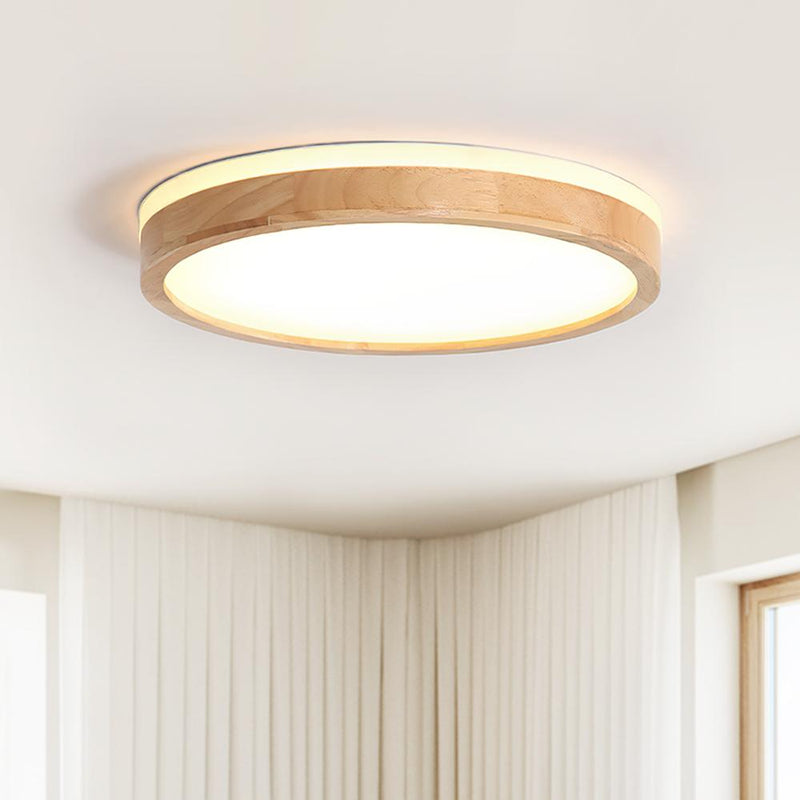Skandynawska Lampa Sufitowa LED z Funkcją Ściemniania