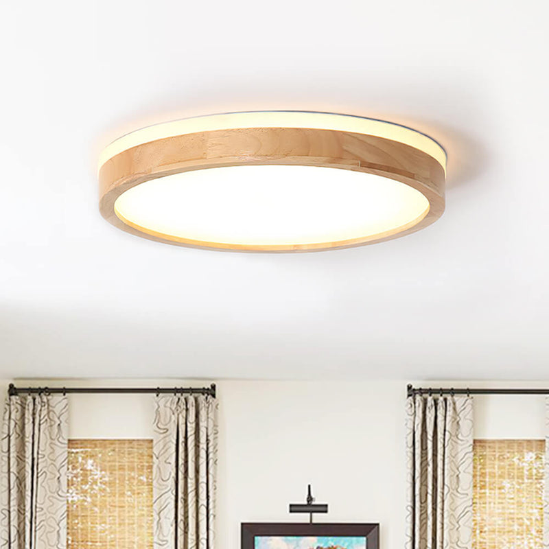 Skandynawska Lampa Sufitowa LED z Funkcją Ściemniania