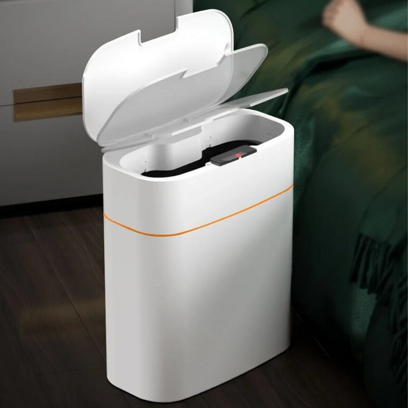 Nowoczesny Kosz z Automatycznym Otwarciem