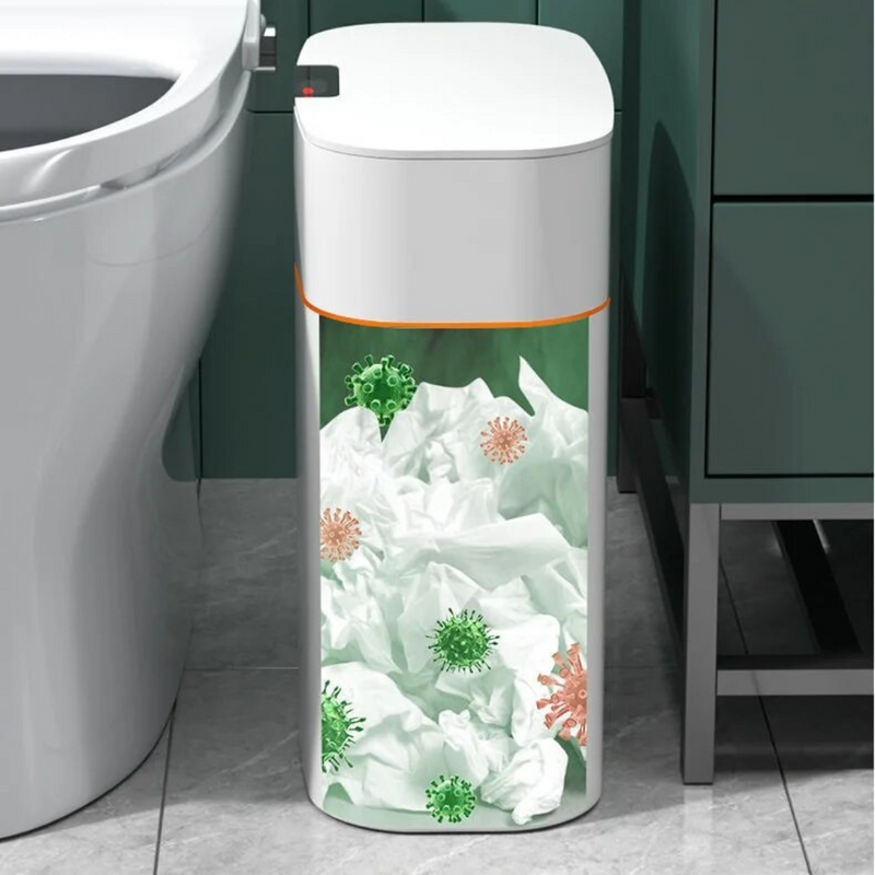 Nowoczesny Kosz z Automatycznym Otwarciem