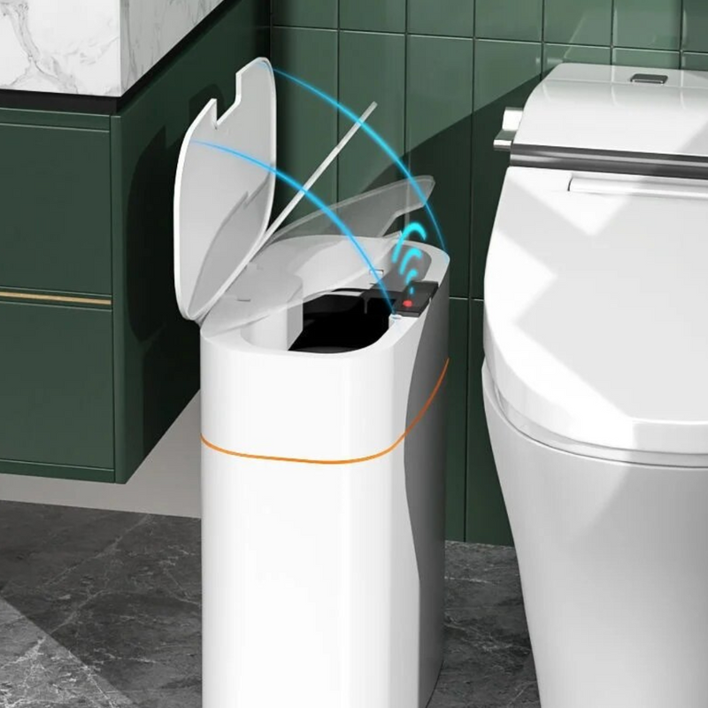 Nowoczesny Kosz z Automatycznym Otwarciem