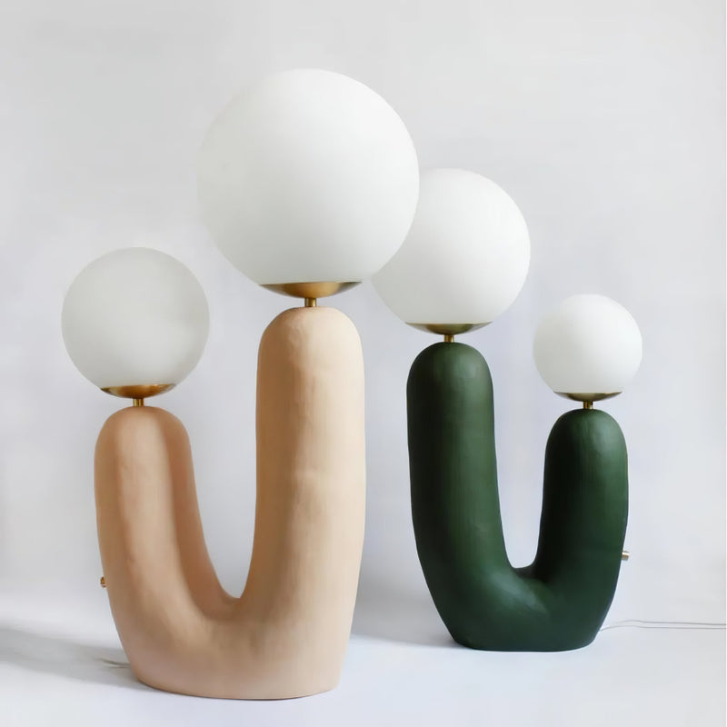 Lampa Stołowa w Współczesnym Stylu z Naturalnym Akcentem