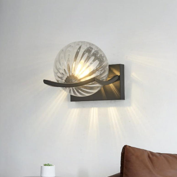 Elegancka lampa ścienna z technologią LED