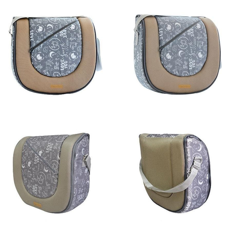 Torba Premium do pielęgnacji niemowląt z przestronnym układem z dwukierunkowym zamkiem błyskawicznym i składanym łóżeczkiem