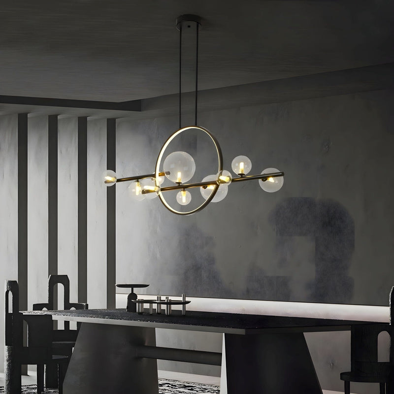 Nowoczesna Lampa Kule Szklane w Stylu Skandynawskim