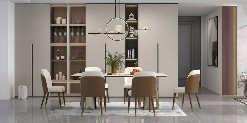 Nowoczesna Lampa Kule Szklane w Stylu Skandynawskim