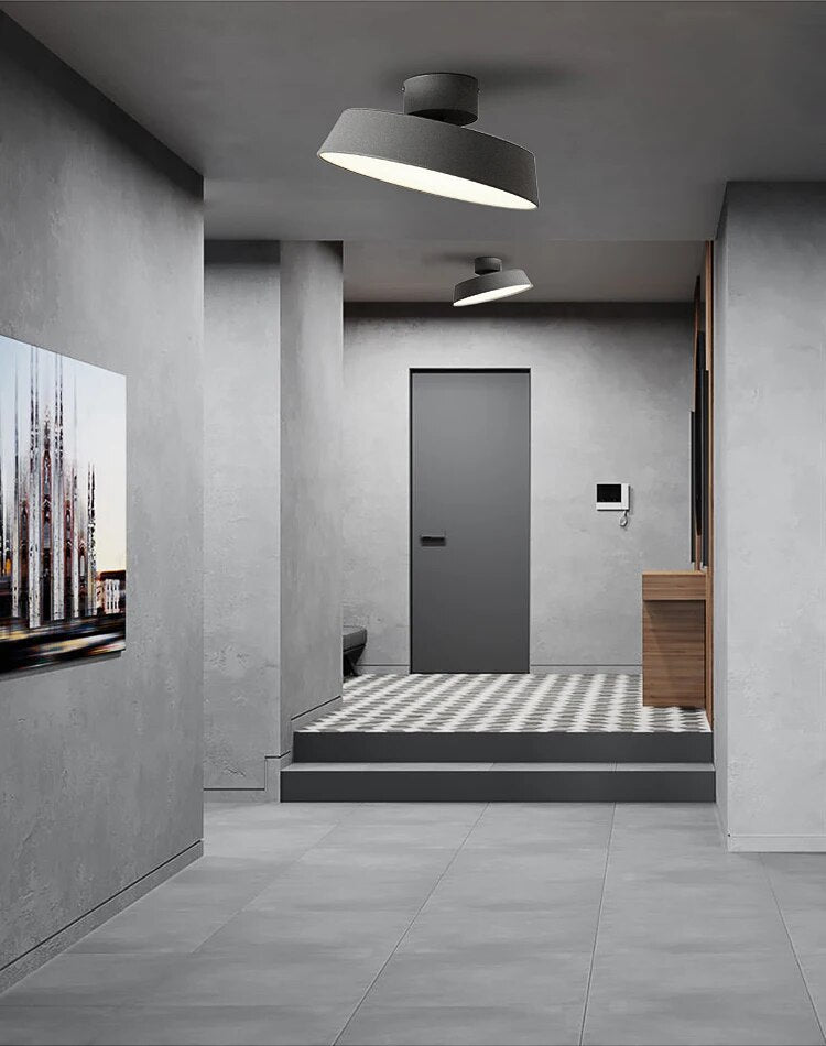 Designerska lampa sufitowa LED z regulacją kąta