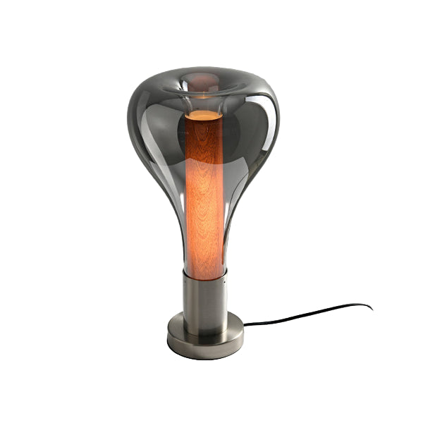 Artystyczna lampa stołowa, która uspokaja