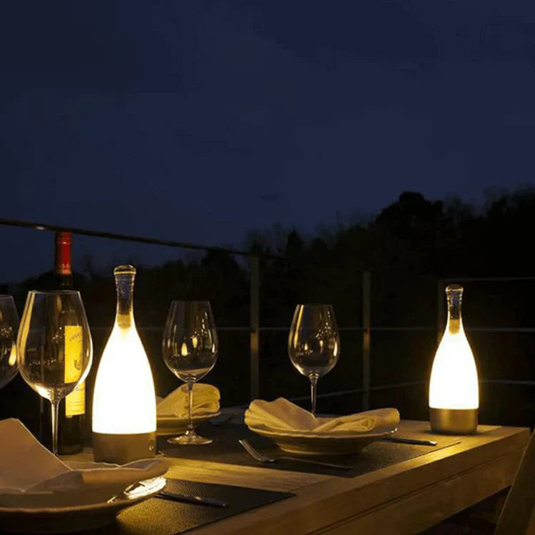 Twórz atmosferę z lampą LED w kształcie butelki