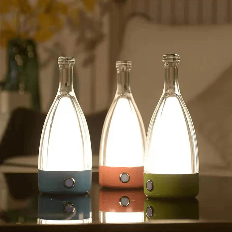 Twórz atmosferę z lampą LED w kształcie butelki