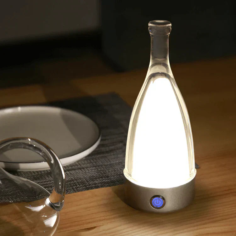 Twórz atmosferę z lampą LED w kształcie butelki