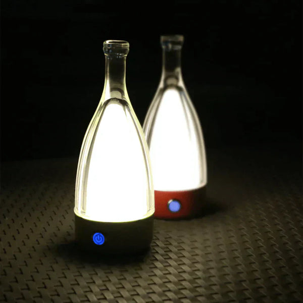 Twórz atmosferę z lampą LED w kształcie butelki