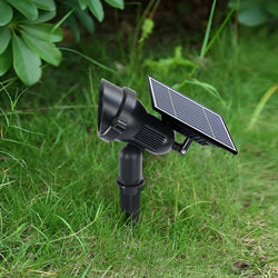Regulowane Lampy Solarne Ogrodowe do Podświetlenia Roślin i Drzew