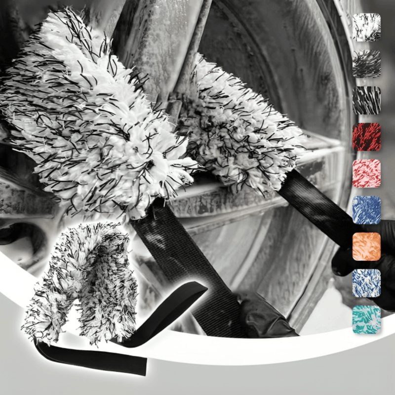 Perfekcyjna pielęgnacja felg z najwyższej jakości mikrofibry!