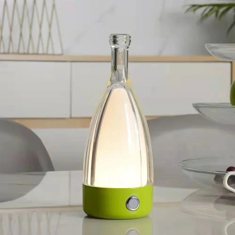 Twórz atmosferę z lampą LED w kształcie butelki